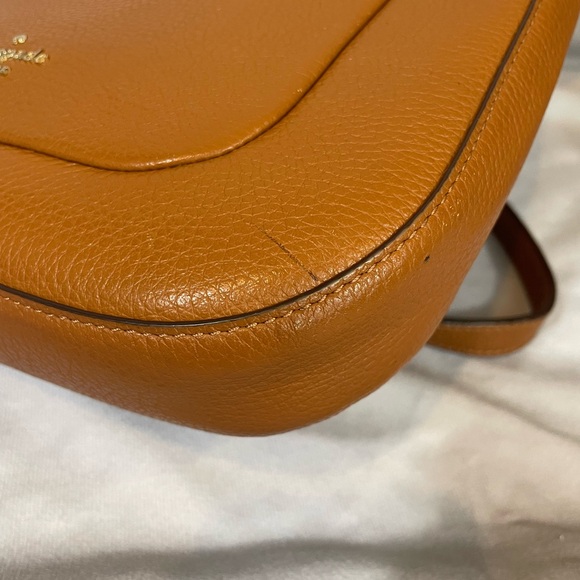 Kate Spade Brown Leather Crossbody Bag - Picture 10 of 11
